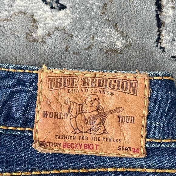 True Religion Becky T Premium Jeans Sz 28 - Picture 8 of 15